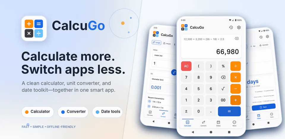 CalcuGo feature image