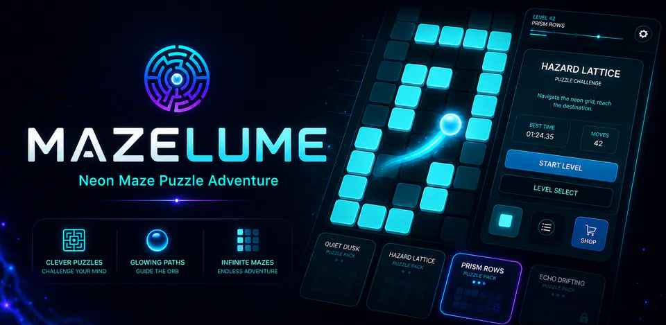 Mazelume feature image