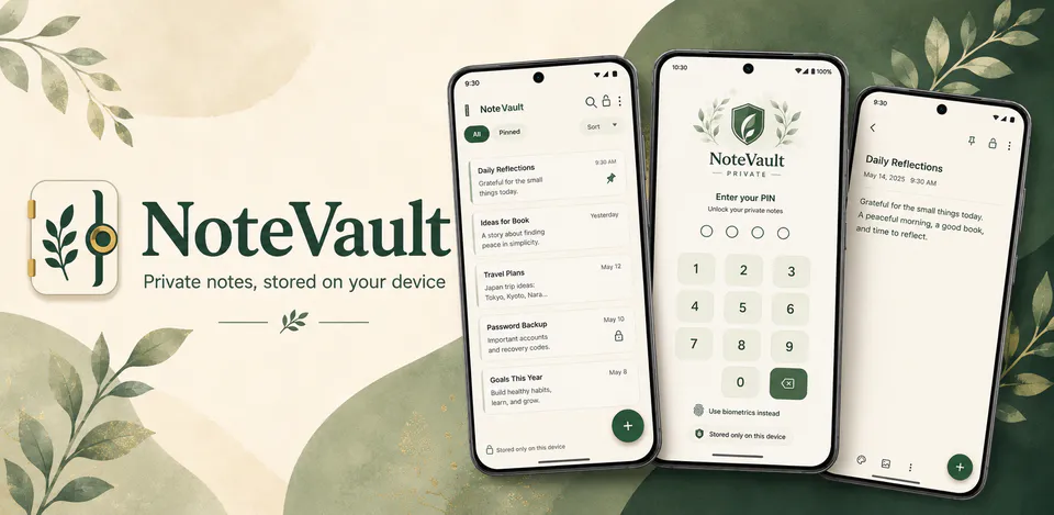 NoteVault feature image