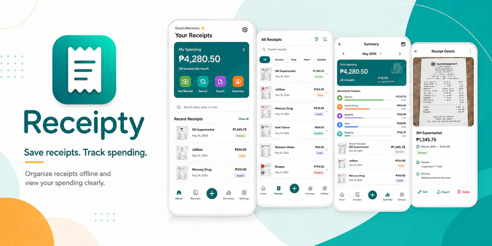 Receipty feature image