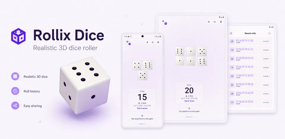 Rollix Dice feature image