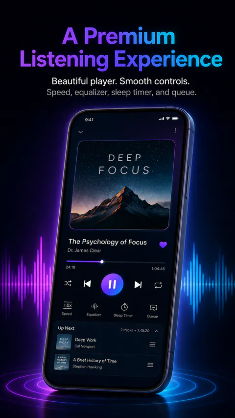 Audiora Playback direction screen