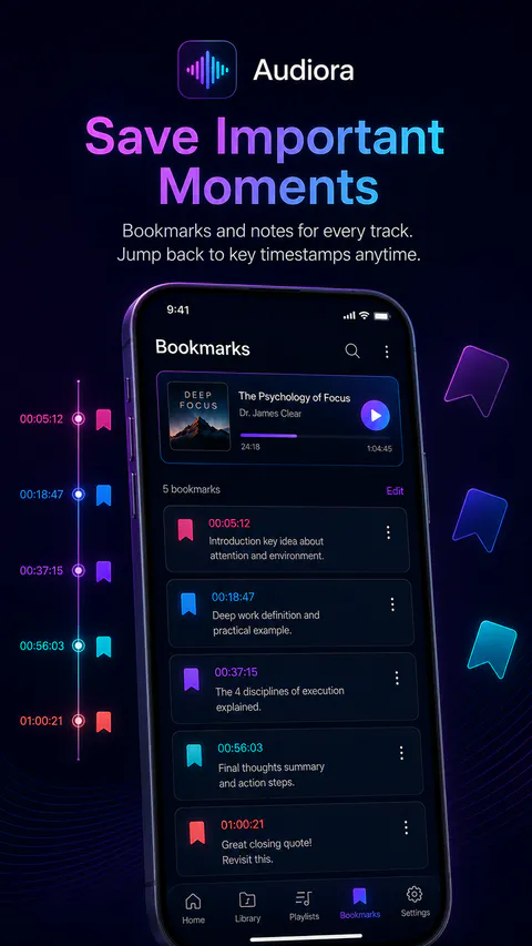 Audiora Android build screen