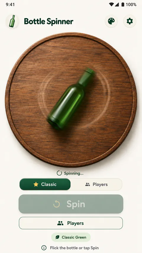 Bottlora Home screen