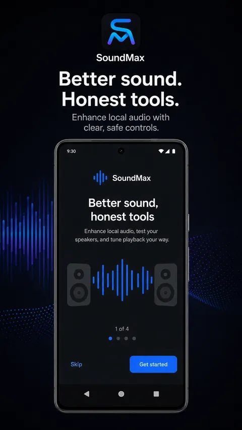 SoundMax Better Sound screen