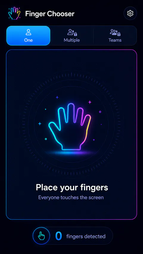 Tapnity Tapnity Home screen
