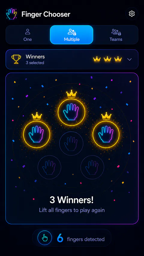 Tapnity Settings screen