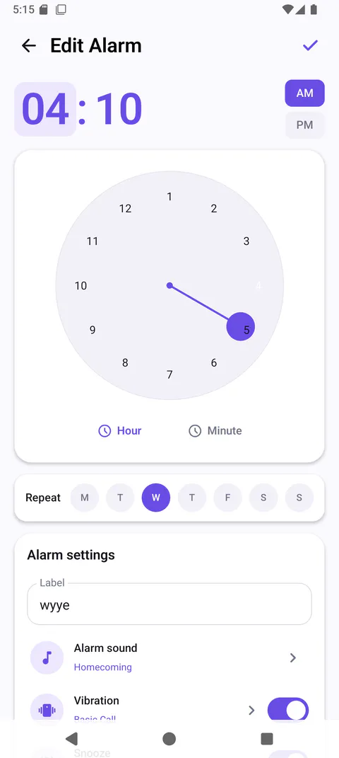 Tickora Glanceable time screen